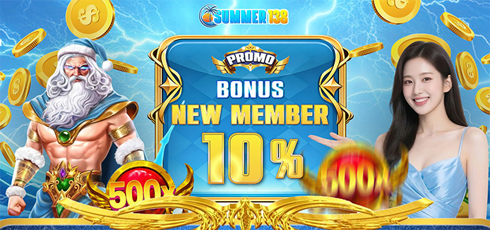 Bonus New Member 10%